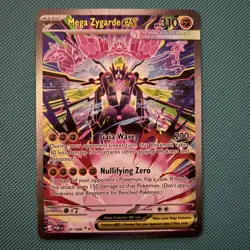 Mega Zygarde EX - 120/088 SIR English Perfect Order Pokemon Card - Image 1