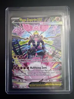 Mega Zygarde EX Perfect Order SIR 120/088 Pokemon Card TCG Near Mint - Image 1