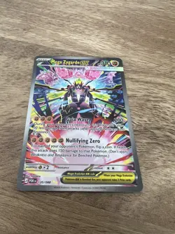 Mega Zygarde EX SIR 120/088 Pokemon Card Perfect Order - Image 1