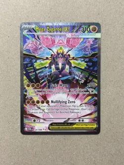 Mega Zygarde EX SIR 120/088 Pokemon Card Perfect Order - Image 1