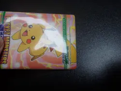 Pokemon Bandai Promo Waterproof Bathroom Menko Card Shining Pikachu #1 - Image 5