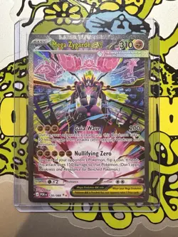 Mega Zygarde EX - 120/088 SIR English Perfect Order Pokemon Card - Image 1