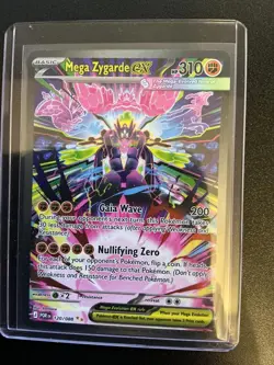 Pokemon TCG SIR Mega Zygarde ex 120/088 Perfect Order English - Image 1