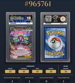 Pokemon Mega Zygarde ex SIR Perfect Order 120/088 ACE 10 PERFECT SUBS POP 1 - Image 3