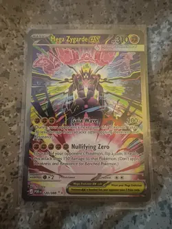 Mega Zygarde EX SIR 120/088 Pokemon Card Perfect Order * Pack Fresh, Mint * - Image 1