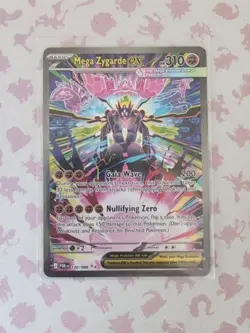 Mega Zygarde EX SIR 120/088 Pokemon Card Perfect Order - Image 1