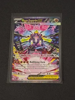 Mega Zygarde EX SIR 120/088 Pokemon Card Perfect Order - Image 1