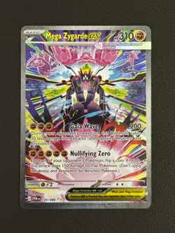 Pokemon TCG Mega Zygarde EX SIR Perfect Order 120/88 Near Mint Perfect - Image 1