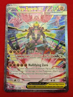 Mega Zygarde EX - Perfect Order 120/088 - SIR Full Art Holo - Pokemon TCG - NM - Image 1