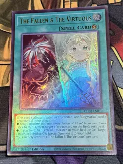 Yu-Gi-Oh! The Fallen & The Virtuous - CH01-EN019 - Ultra Rare - NM - Image 1