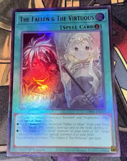 Yu-Gi-Oh! The Fallen & The Virtuous - CH01-EN019 - Ultra Rare - NM - Image 2