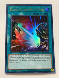 DARK RULER NO MORE MP22-EN262 2022 TIN OF THE PHARAOH'S GODS YU-GI-OH HOLO - Image 1