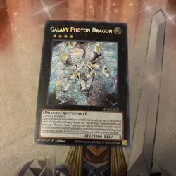 MP24-EN070 Galaxy Photon Dragon Prismatic Secret Rare 1st Edition YuGiOh - Image 1