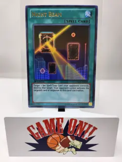 YuGiOh Night Beam GAOV-EN055 1st Edition Ultra Rare NM - Image 1