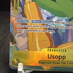 USOPP (FULL ART) ST29-002 COMMON STARTER DECK 29: EGGHEAD ONE PIECE NEAR MINT - Image 5