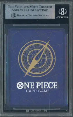 2025 One Piece The Best Premium Booster JPN #OP016119 Sanji Manga BGS 8.5 - Image 2