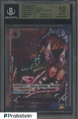 2025 One Piece Carrying on His Will OP13 St. Topman Warcury SAR BGS 10 PRISTINE - Image 1