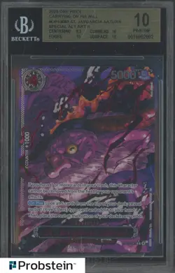 2025 OnePiece Carrying On His Will OP13083 St Jaygarcia Saturn SAR BGS10PRISTINE - Image 1