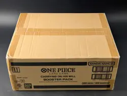 OP-13 One Piece Carrying On HIs Will English Booster 12-Box Case Sealed - Image 1