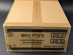 OP-13 One Piece Carrying On HIs Will English Booster 12-Box Case Sealed - Image 3