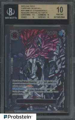 2025 One Piece Carrying On His Will OP13080 St. Ethanbaron V SAR BGS 10 PRISTINE - Image 1