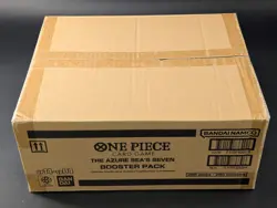 One Piece OP-14 The Azure Sea's Seven English Booster 12-Box Case Sealed - Image 1