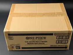One Piece OP-14 The Azure Sea's Seven English Booster 12-Box Case Sealed - Image 5