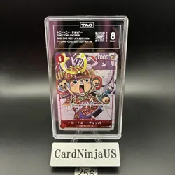 TAG NM-MT 8 Tony Tony Chopper Parallel ST01-006 C 25th Edition ONE PIECE 256 - Image 1