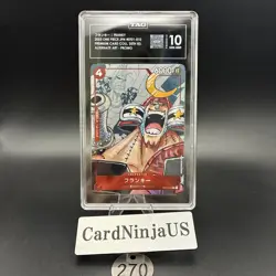 TAG GEM MINT 10 Franky C ST01-010 Promo Premium Card collection 25th 270 - Image 1