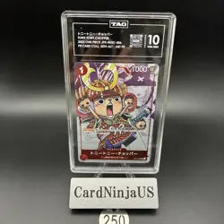 TAG GEM MINT 10 Tony Tony Chopper Parallel ST01-006 C 25th Edition ONE PIECE 250 - Image 1