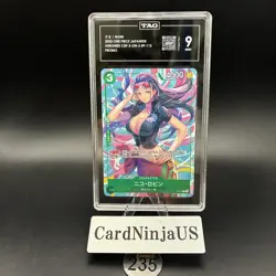 ERROR TAG MINT 9 Nami P P-112 Promo Pirates Party One Piece Card Game 235 - Image 1
