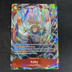 Koby PRB-02 PRB02-001 Alternate Art The Best Vol 2 One Piece Near Mint Card NM - Image 1