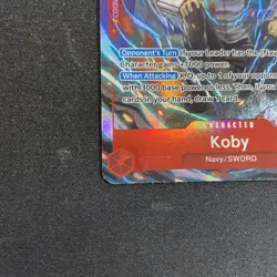 Koby PRB-02 PRB02-001 Alternate Art The Best Vol 2 One Piece Near Mint Card NM - Image 2