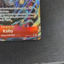 Koby PRB-02 PRB02-001 Alternate Art The Best Vol 2 One Piece Near Mint Card NM - Image 3