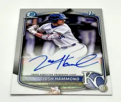 2025 Bowman Draft Josh Hammond 1st Bowman Auto Royals - Image 3