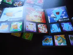 Pokemon Card Coris Promo Non Holo Sticker x4 Pikachu Pichu etc #3991-1 - Image 4
