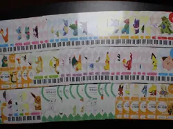 Pokemon Musical Note Card Complete x70 Charizard Blastoise Venusaur Gengar etc10 - Image 1