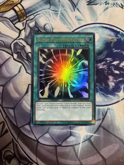 (YCL) Yugioh TCG Super Polymerization 1st Edition Duel Devastator DUDE-EN040 VLP - Image 1