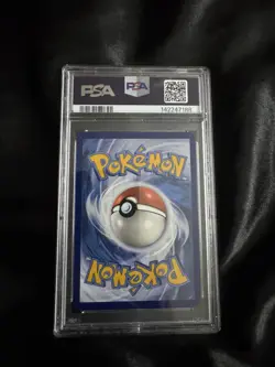 Pokemon TCG Bulbasaur Holo Card Illustration Stellar Crown Rare 143/142 Psa 9 - Image 2