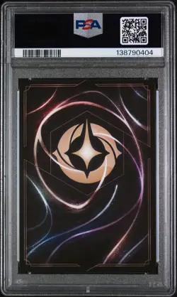 2025 DISNEY LORCANA EN 9-FABLED FOIL #46 DUMBO - THE FLYING ELEPHANT PSA 8 - Image 2