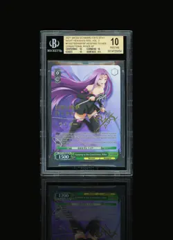 Weiss Schwarz BGS 10 Keeping to Her Convictions, Rider FS/S77-E018SP SP - Image 1