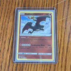 Pokemon TCG Radiant Charizard Radiant Rare 020/159 Crown Zenith Holo - Image 1