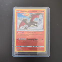 Pokemon TCG Radiant Charizard Crown Zenith 020/159 Holo Radiant Rare - Image 1