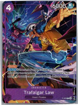 Trafalgar Law (Illustration Box Vol.6) One Piece Promotion Cards P-093 - Image 1