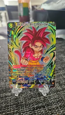 SS4 Son Goku (Mini), Comeback Power BT28-148 SCR Dragon Ball Card Game - Image 1
