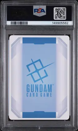 Gundam Card Game GQuuuuuuX (Omega Psycommu) LR++ DUAL IMPACT GD02-038 psa 10 - Image 2