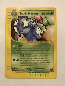 Dark Ivysaur Best Promo 6 - Near Mint - Pokemon Trading Card Game - Image 1