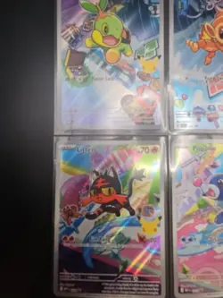 Pokemon 2026 First Partner Illustration Collection Series 1 Promo Set 9 Cards - Image 2