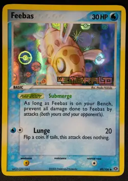 Pokemon Card - Feebas Emerald 49/106 Reverse Holo - Image 1