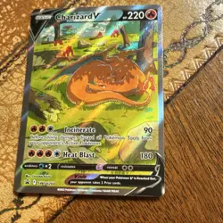 Pokemon Charizard V SWSH260 Promo Holo Sword & Shield Trading Card - Image 1